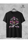 Kaos Distro Pria Wanita Hip Hop Skull